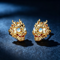 Dragon Opal Stud Earrings